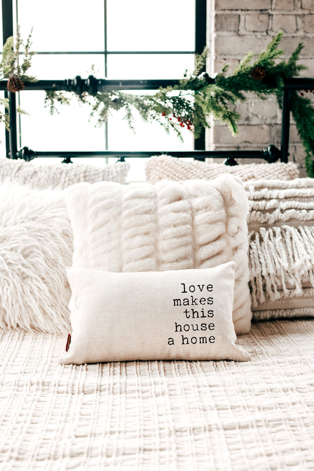 Love Makes This House A Home Pillow